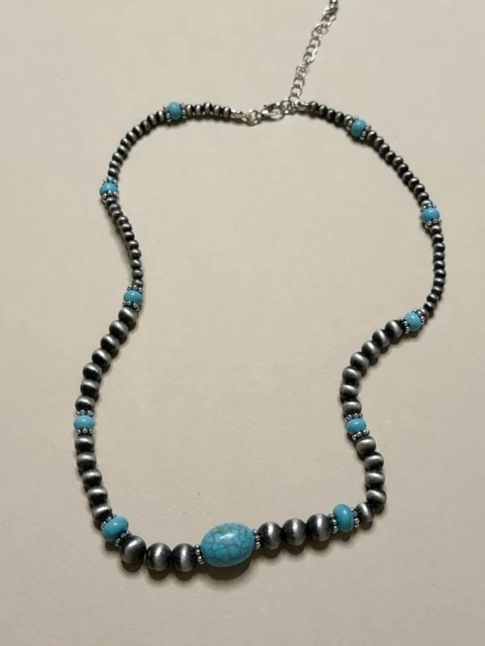 Boho Beaded Necklace1926 - Picture 2 of 4